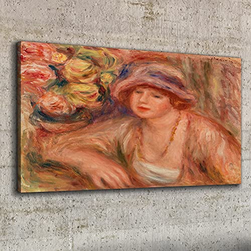 Impression sur toile Fleurs de femmes 100x50cm déco durable - 2