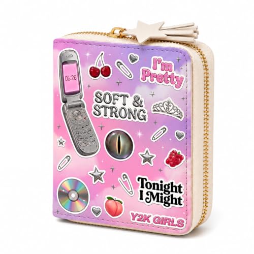 SportsLiking For Katseye Merch Wallet - Y2K Aesthetic Coin Purse, Travel Card Holder, Empowering Fan Gifts