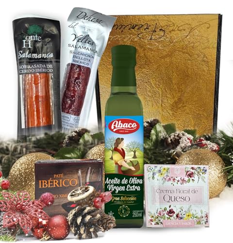 Cesta Gourmet para Regalar S | Perfecta como Cesta Regalo de Empr...