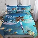 [Weicher Luxus-Bettbezug] Diese Bettbezüge sind sehr nützlich, schützen Ihre Bettdecke und sind sehr leicht zu zerlegen und zu reinigen. Hervorragende Ergänzung für jedes Schlafzimmer, Bett in einer Tasche, Bettwäsche, Bettbezüge. Wunderbare Geburtstagsgeschenkidee für Männer, Frauen, Mütter, Väter, Teenager, Mädchen, Jungen oder alle geliebten.