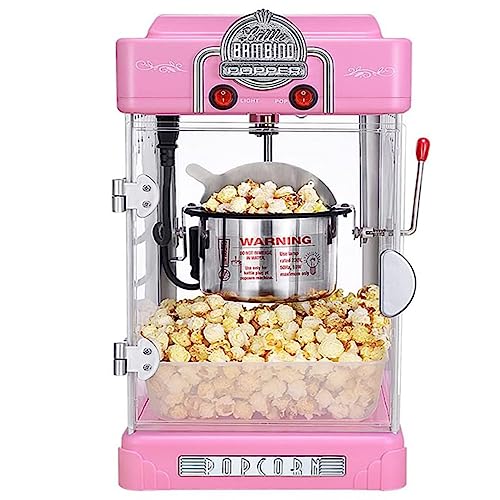 Máquina de palomitas de maíz para uso doméstico y comercial, ideal para fiestas y noches de cine