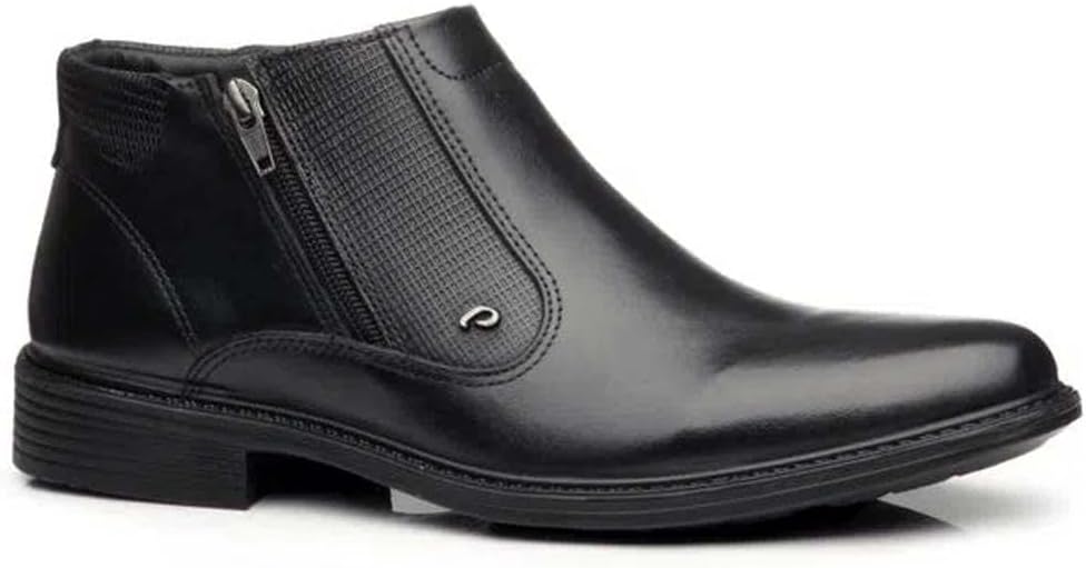 Sapato Social Masculino Cano Médio Couro Preto Pegada 125354-01 em promoção! Veja a oferta e mais achadinhos de Botas & Coturnos Masculinos Hoje é o melhor dia para comprar Sapato Social Masculino Cano Médio Couro Preto Pegada 125354-01 com aquele preço maroto! Promoção! Aproveite a oferta!