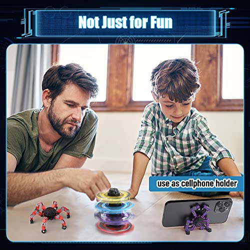 10PCS Roboter Fidget Spinner Spielzeug für Kinder Erwachsene, DIY Verformbare Fingerspitze Gyro Hand Finger Spinning Schreibtisch Spielzeug, Geburtstag Geschenk Klassenzimmer Preise Party Gunst