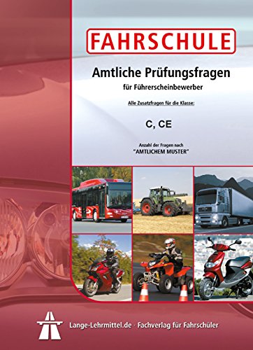 Preisvergleich Produktbild Führerschein Fragebogen Zusatzfragen Klasse C, CE (LKW)