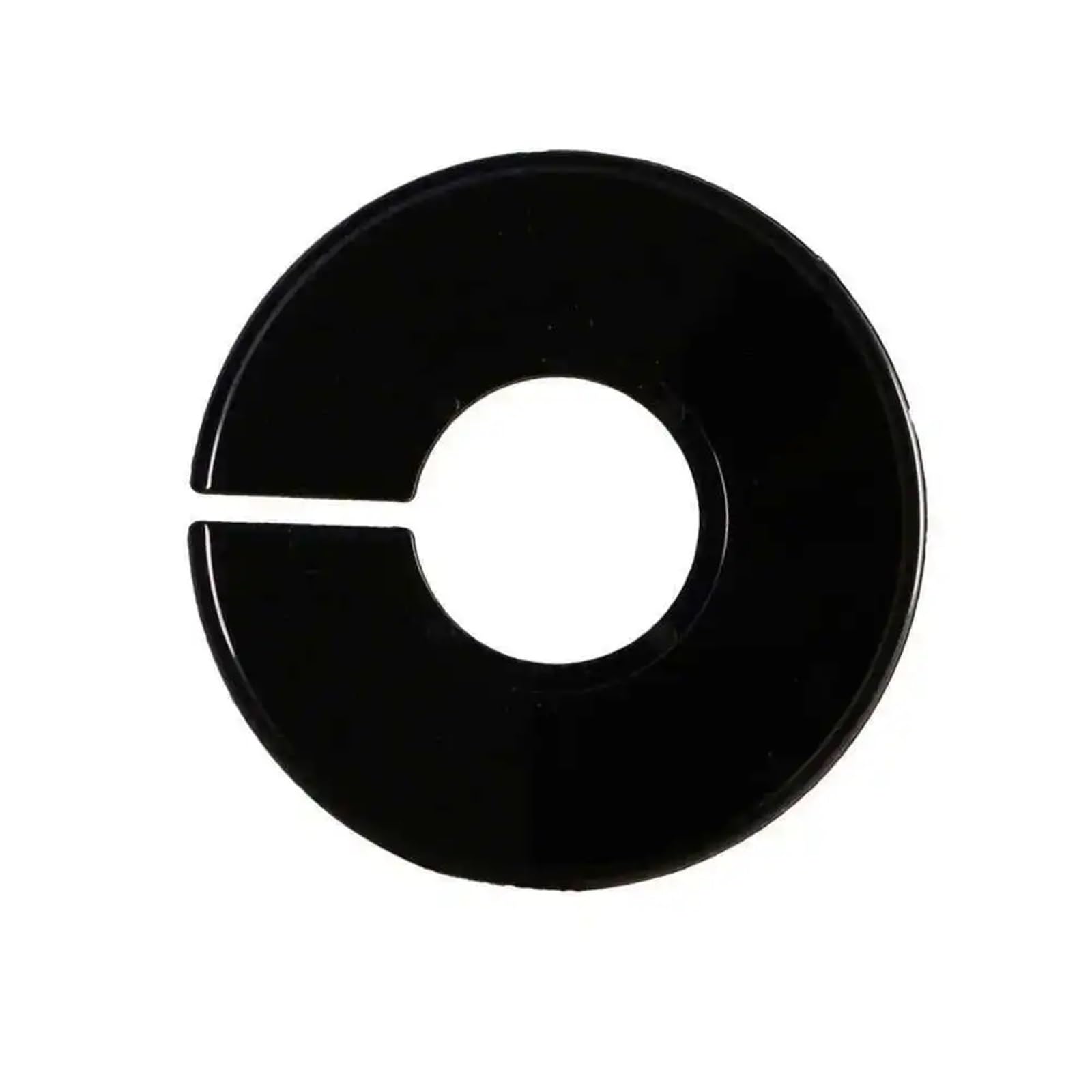 Yangshe Black 10Pcs Blank Clothing Size Dividers Round Hangers Closet Organizer Tags White