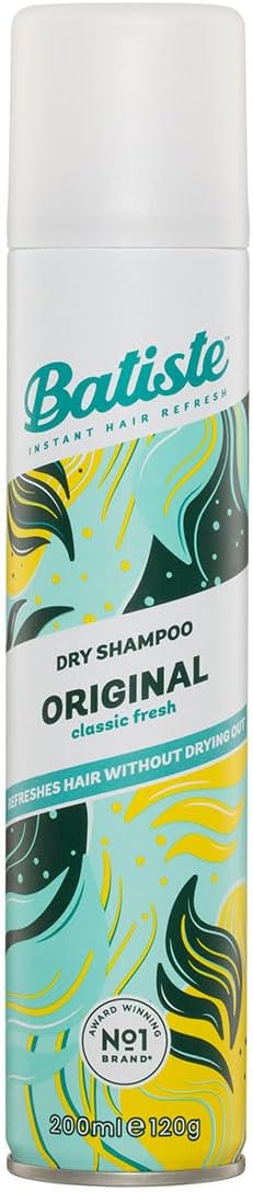Batiste Dry Shampoo Clean & Classic, 200ml, 200 ml (Pack of 1)