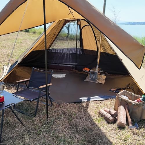 Carpa Interior Mesh para 2 Personas con Piso 3000mm para Tipi miniatura 7