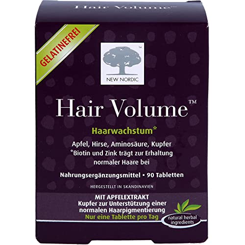 NEW NORDIC Hair Volume Haarwachstum Tabletten 90 St. Tabletten