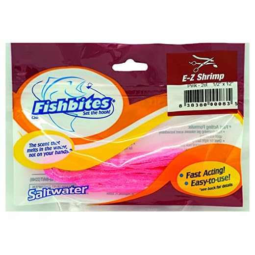 Fishbites E-Z Shrimp - Fast Acting (Pink)