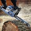 62cc 20 Inch Gas Chainsaw for Tree Cutting, Firewood, Logging (20in) - 4