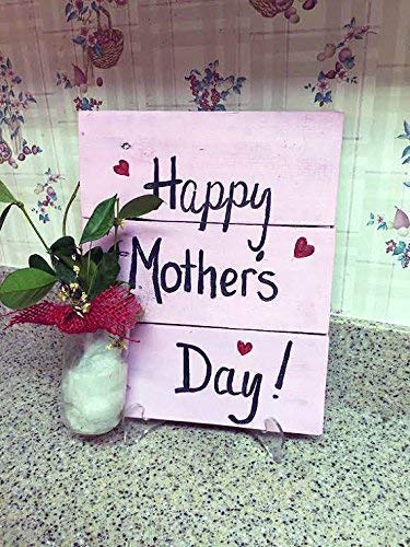 Amazon Com Happy Mother S Day Sign With Jar For Flowers Personalized F36 Handmade Amazon Com Happy Mother S Day Sign With Jar For Flowers Personalized F36 Handmade
