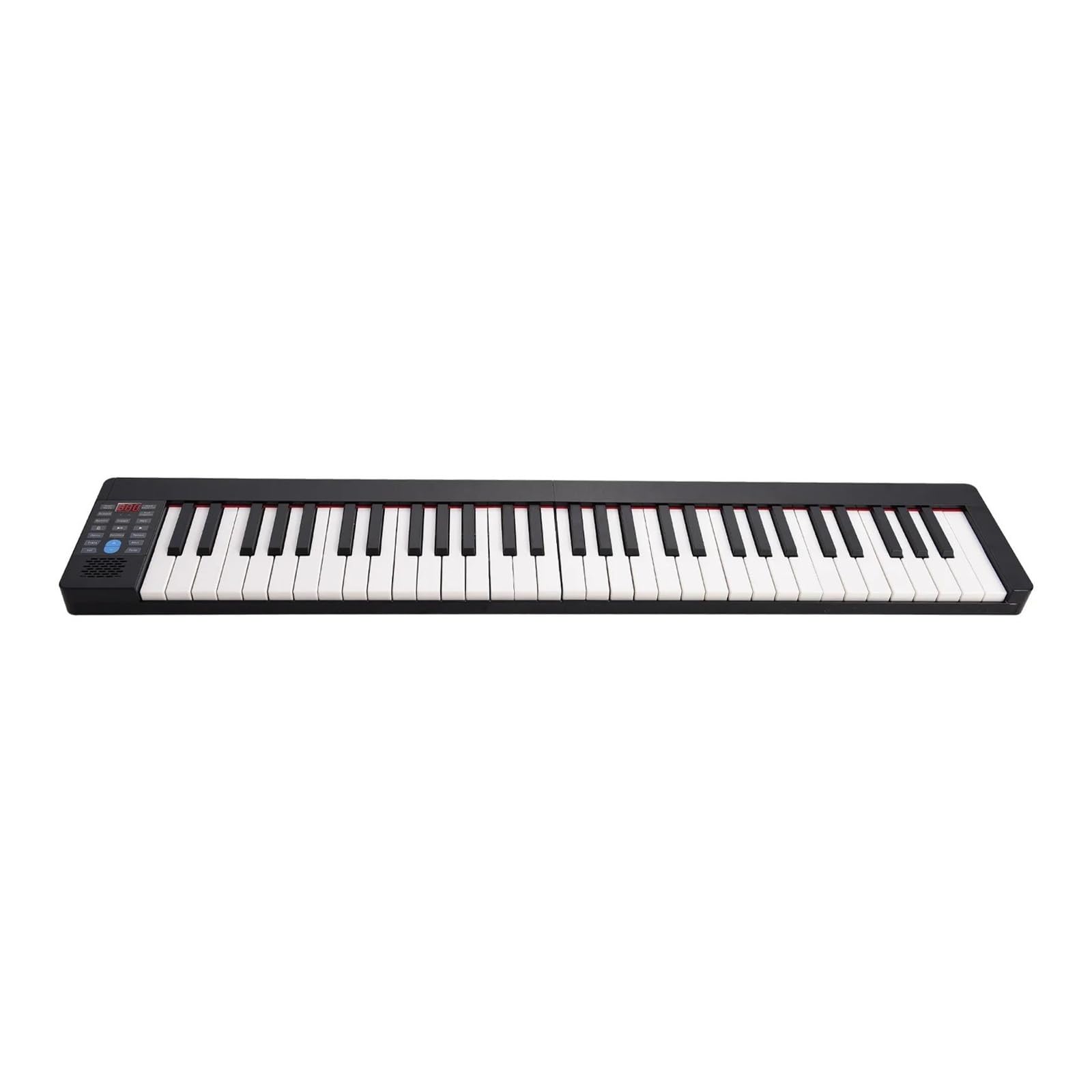 Électronique clavier Piano Clavier D'orgue Électronique Numérique Pliable À 61 Touches Avec Écran LCD