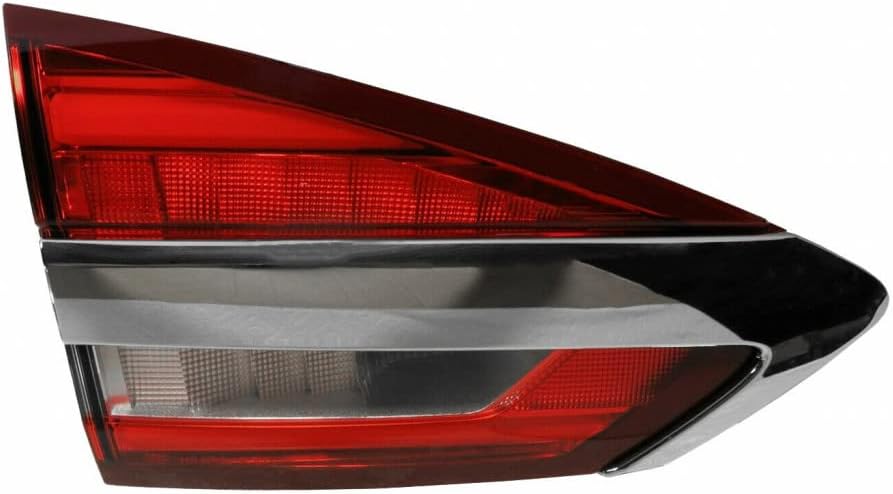 For Ford Fusion 2019 2020 Tail Light Assembly Passenger Side | Fits S/SE/SEL/Sport | Including Hybrids Trunk Mounted | FO | CAPA | Replacement For FO2803127, FO2803127C | 191275845790, KS7Z13404F