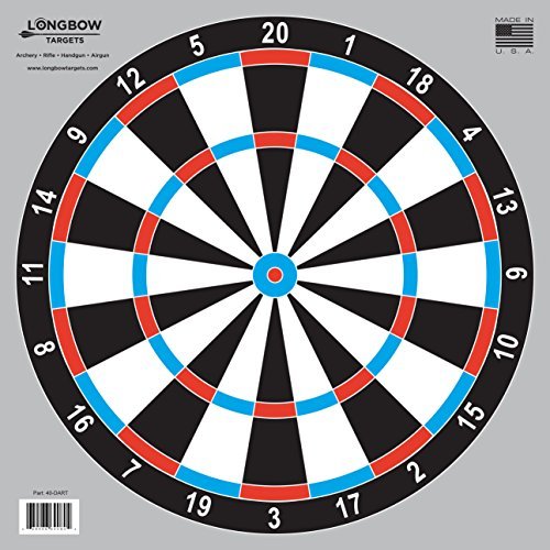 Dart Face Archery Target 40cm by Longbow