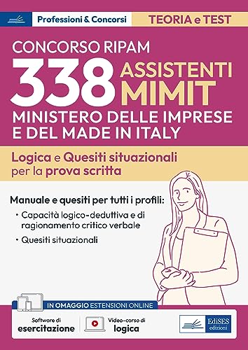 Concorso RIPAM - 338 posti MIMIT: logica e quesiti situazionali