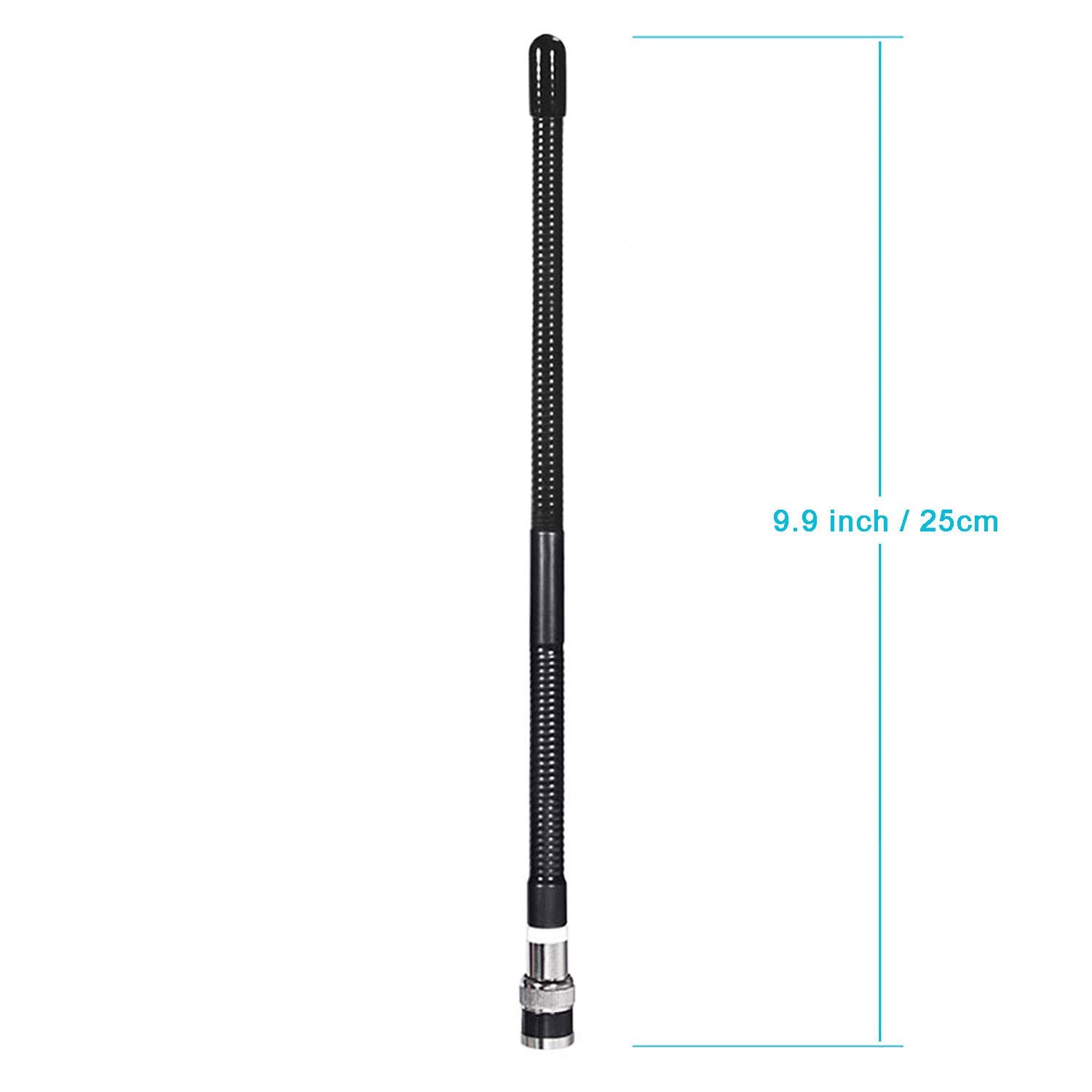Bingfu Antenna CB Veicolare 27 MHz Frusta Morbida Base Magnetica Connettore BNC e PL259 Compatibile con Cobra Midland Uniden Maxon President Camion Camper Auto Radio Scanner Radio Mobile