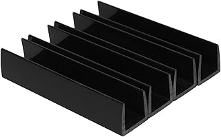 POPETPOP 4 Pcs Fence Reinforcement Grooves: U Shape Pet Fence Groove, Durable Gates Reinforcement Accessory for Pet Baby Safety Gate Stairs