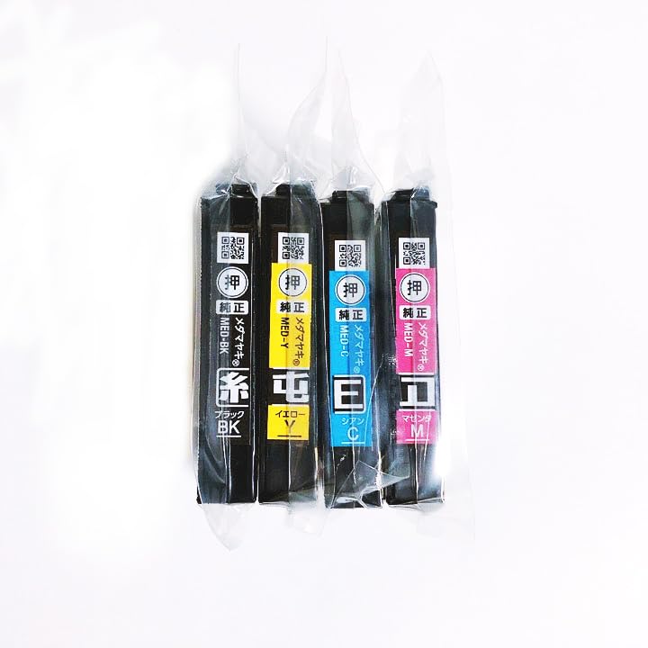 Amazon.co.jp: 純正 インクカートリッジ メダマヤキ MED-4CL