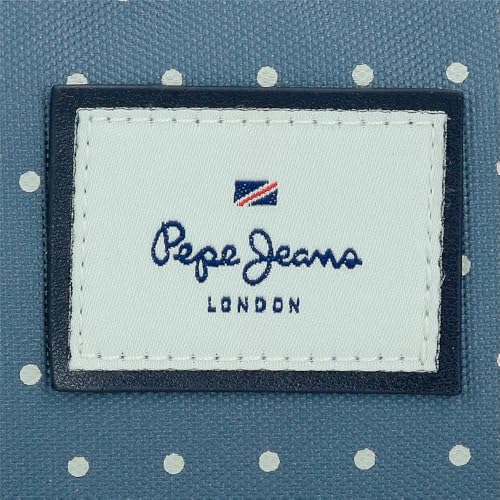 Pepe Jeans Para Menina. 68624T1 Mochila Para Computador Dalma 2C Azul (Osfa), Casual, PoliéSter, Moda Infantil - 6