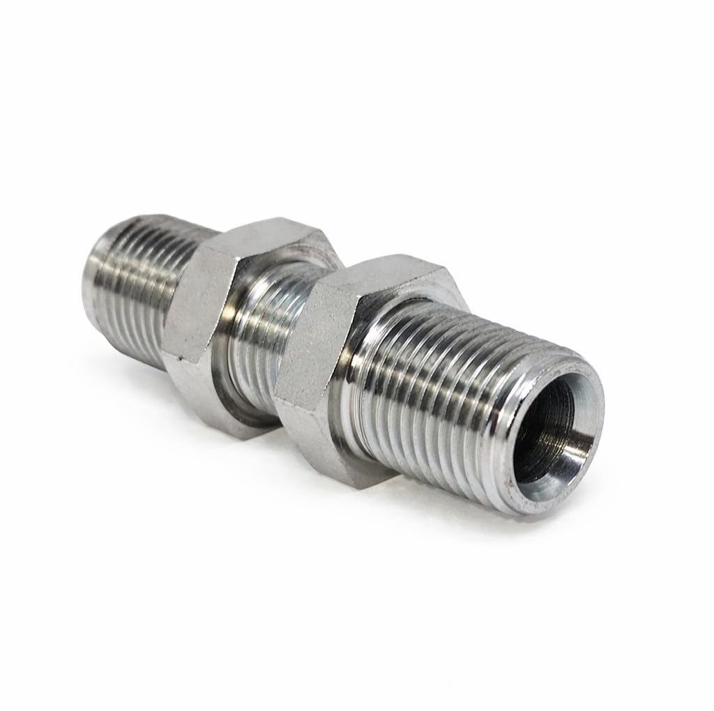 AF 2706-08-08 - #8 Male Pipe (.840''-14 Threads) X #8 Male JIC 37