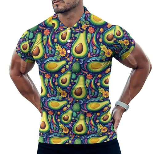 Polo de golf pour homme anti-transpiration contre la chaleur