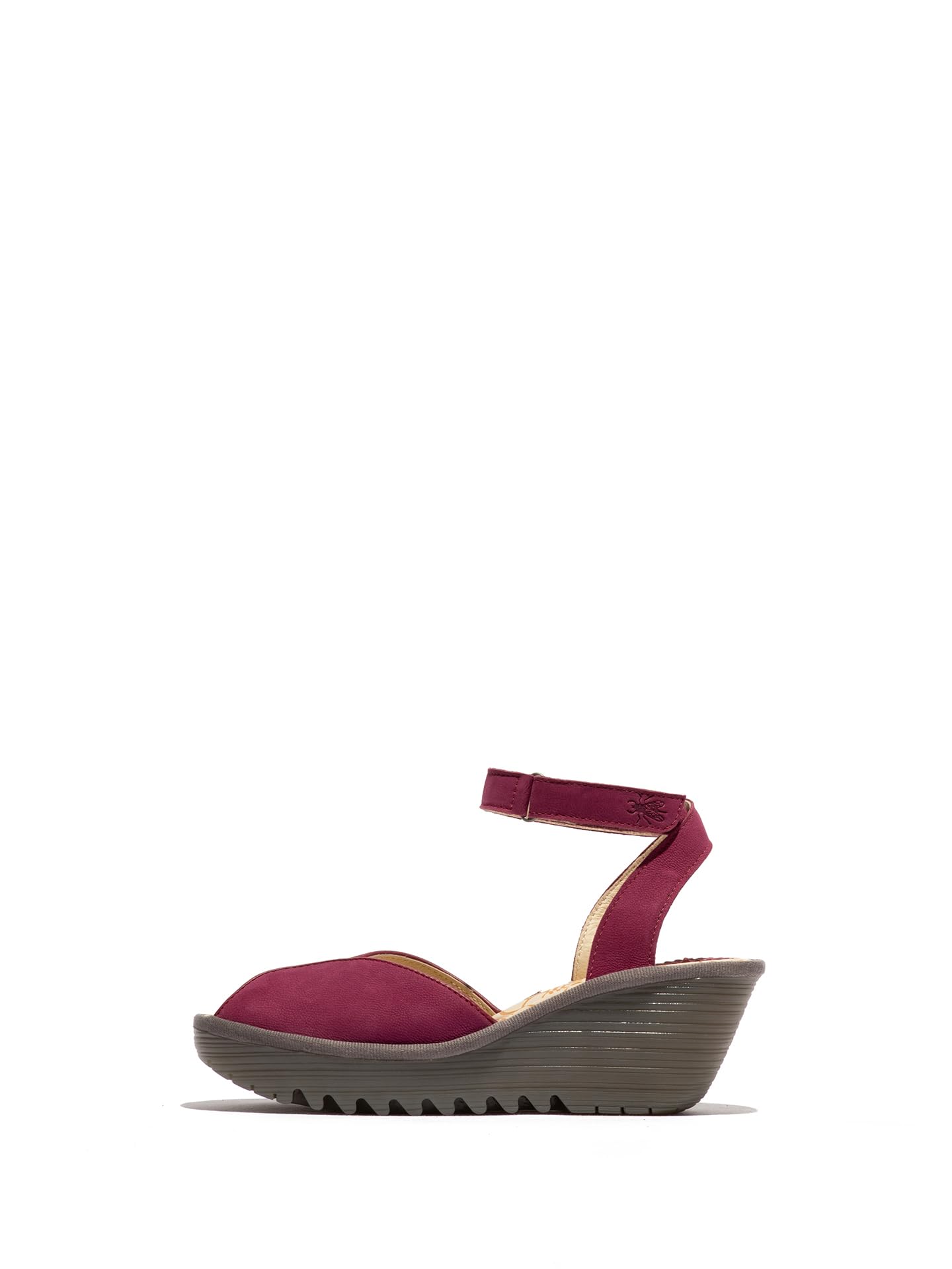Fly London YAID552FLY Women's Sandal, Berry