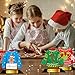 LOTADILO 3 PCS Ugly Christmas Sweater Trophy Award Wooden Ugly Sweater Party Trophy Medals Xmas House Awards Funny Party Prizes for Adults Xmas Decorations