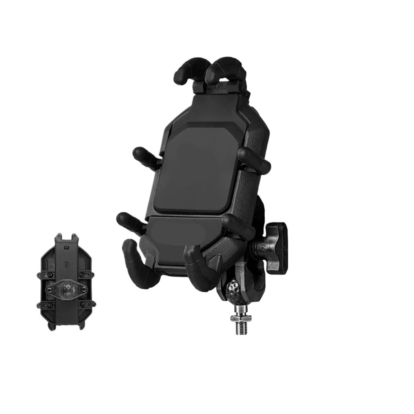 OSOPRO-Soporte For Teléfono Móvil De Motocicleta, Soporte Caparazón M10, Pedal Accesorio Navegación For Vehículo Eléctrico Antirrobo(UAM10)