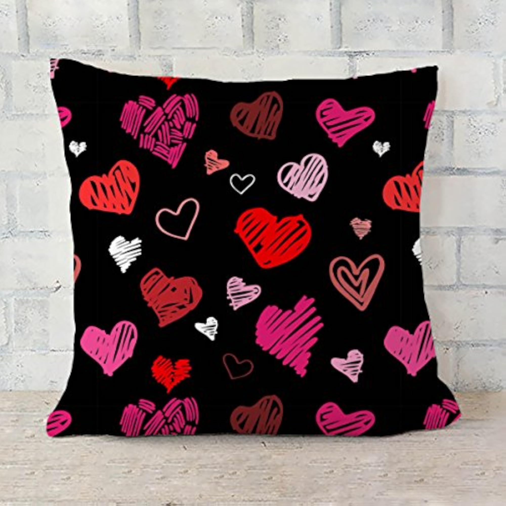 Love Heart Decorative Cushion Cover, Gift Idea