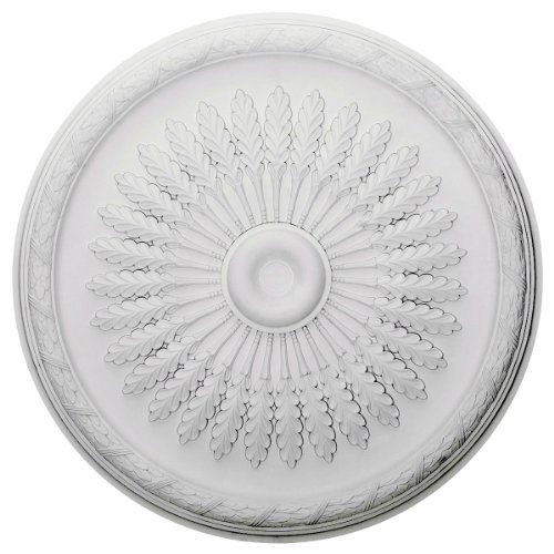 Ekena Millwork CM36JUPGS Juniper Ceiling Medallion, 36"OD x 1 1/2"P (Fits Canopies up to 7"), Hand-Painted Pharaohs Gold