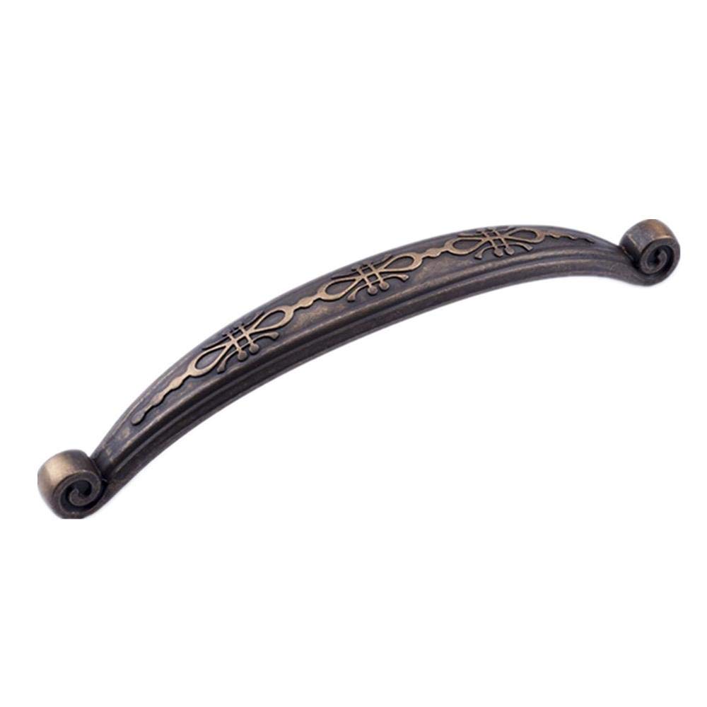 Stnyanxd 96 Antique Cabinet Drawer Handles 2Pcs Zinc Alloy Coffee Cabinet Door Handle Furniture Hardware For Cupboard(96)