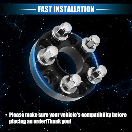 Image of 5 Pcs Wheel Lug Nuts Compatible for Toyota Tundra Sequoia 2008-2021, Durable Chorme Plated M14x1.5 Carbon Steel Silver Tone Tire Lugnuts