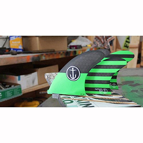 Captain Fin Co. T-SHERMS サーフボードフィン 5枚セット Amazon.com: Captain Fin Co.: 5 Fins