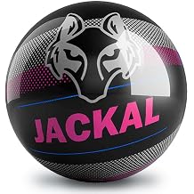 On The Ball Bowling Motiv Crimson Jackal Pixel Undrilled Spare Ball