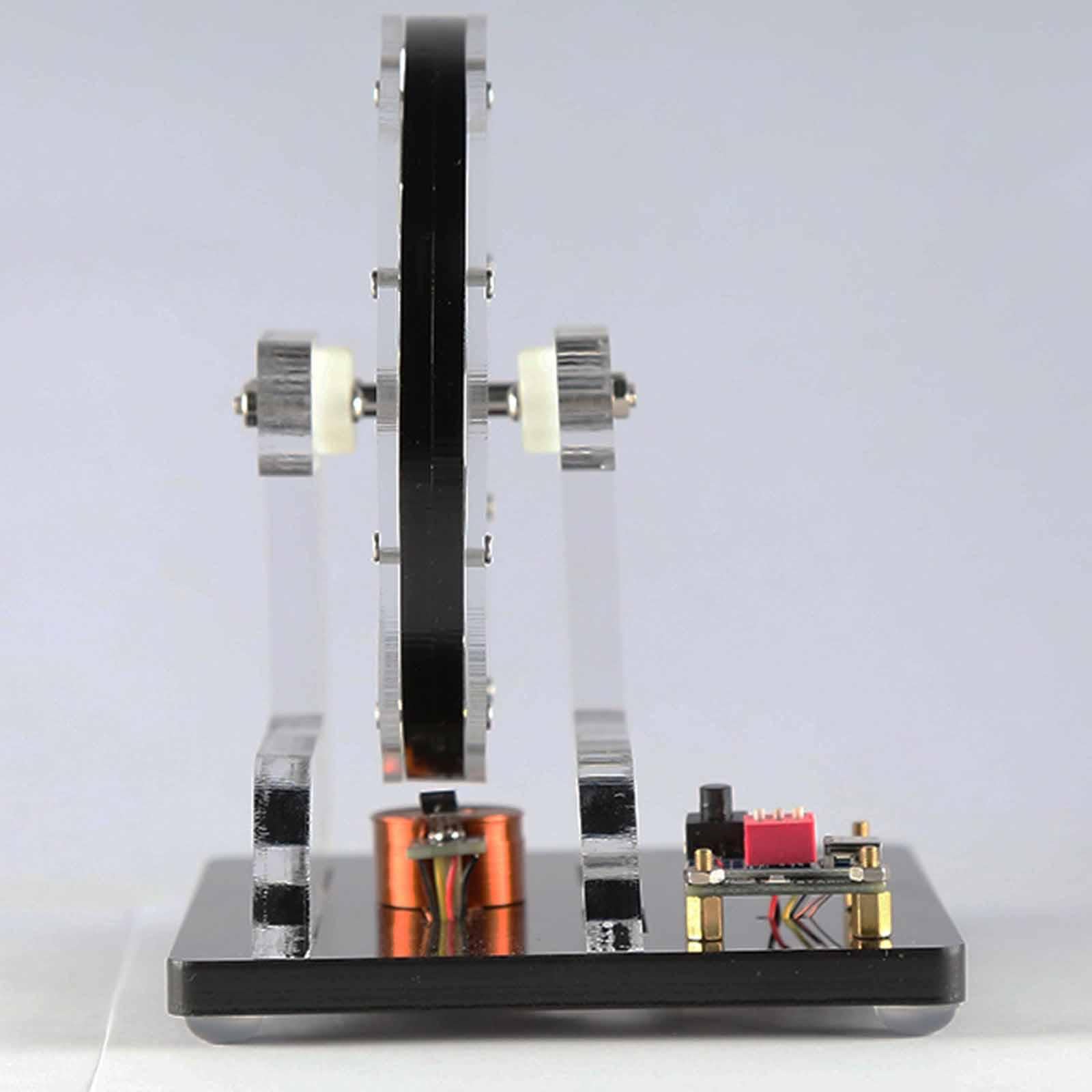 MagiDeal Modelo de noria pequeña con motor sin escobillas, de alta velocidad ajustable y accionado por bobina simple, ideal para laboratorios de ciencias y