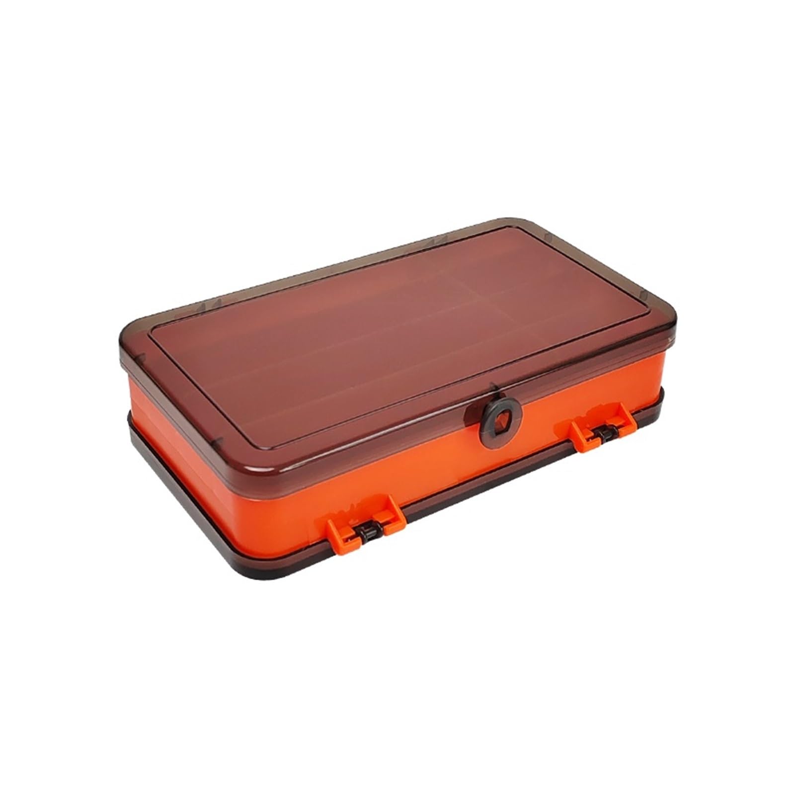 Caja de aparejos de pesca para almacenamiento, funda portátil de doble cara con almohadilla de esponja para señuelos de mosca, cabezas de plantilla, ganchos, organizador de cebo ideal para accesorios