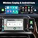 Imagen de Radio Coche 1 DIN Pantalla con Wireless CarPlay y Android Auto