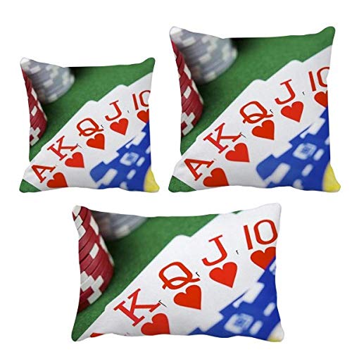 Coussin poker complet le cadeau idéal pour décorer le salon d'un joueur