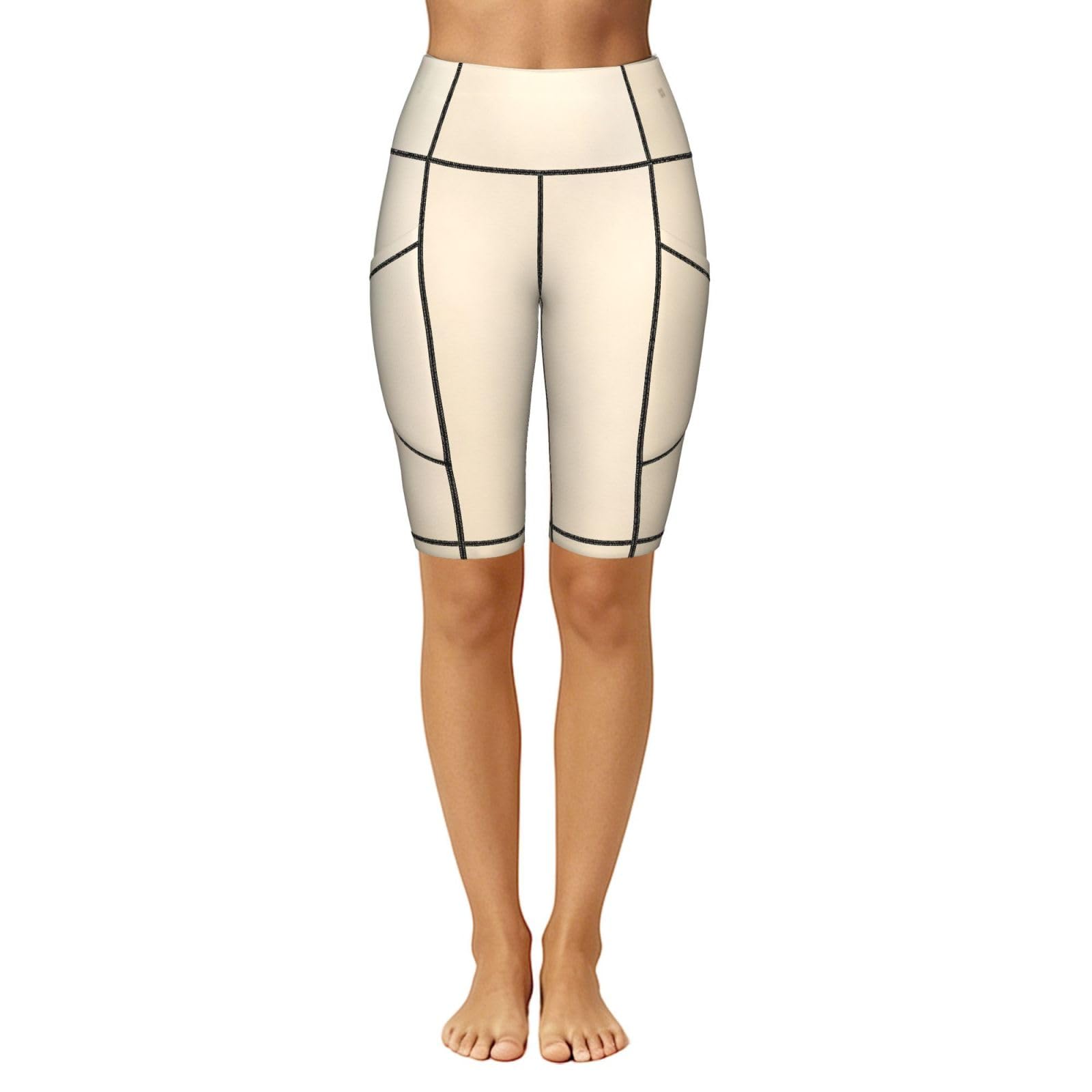 Legginsy kompresyjne do kolan z wysokim stanem