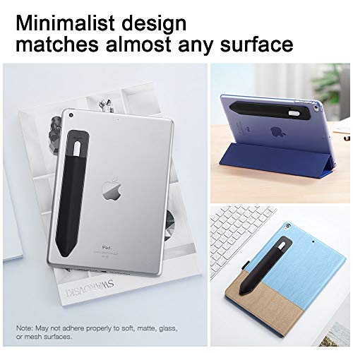 Esr Pencil Holder Compatible With Pencil (1St And 2Nd Gen), Elastic Pocket [Stylus Pens Protected And Safe] Pouch Adhesive Sleeve Attached To Case For Stylus Pens - Black #TOP6