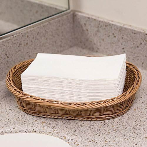Disposable Hand Towels for Bathrooms - Folded Linen Feel Guest Towels- Also for Dining, Weddings, Parties, Special Occasions, (100 Pack)