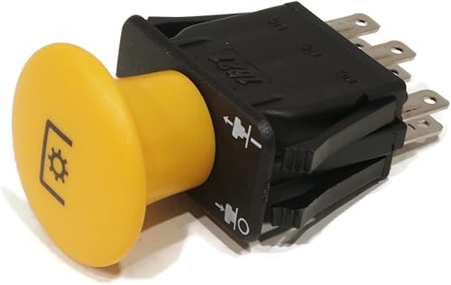 The ROP Shop | Interruptor de toma de fuerza para tractores de césped Stens 430-073, 430073 y John Deere 425, 445, 455