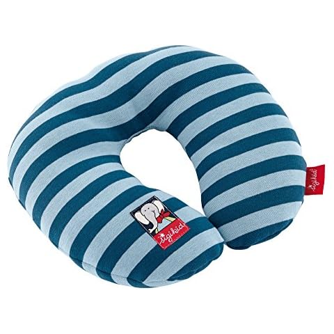 SIGIKID 40836 Nackenkissen Lolo Lombardo Mädchen und Jungen Nackenhörnchen empfohlen ab 1 Jahr blau Cover