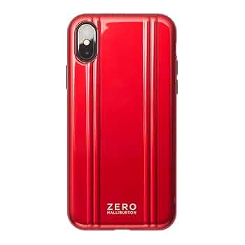 ゼロハリバートン　iPhoneケース　レッド Amazon.co.jp: 【iPhoneXS ケース】ZERO HALLIBURTON