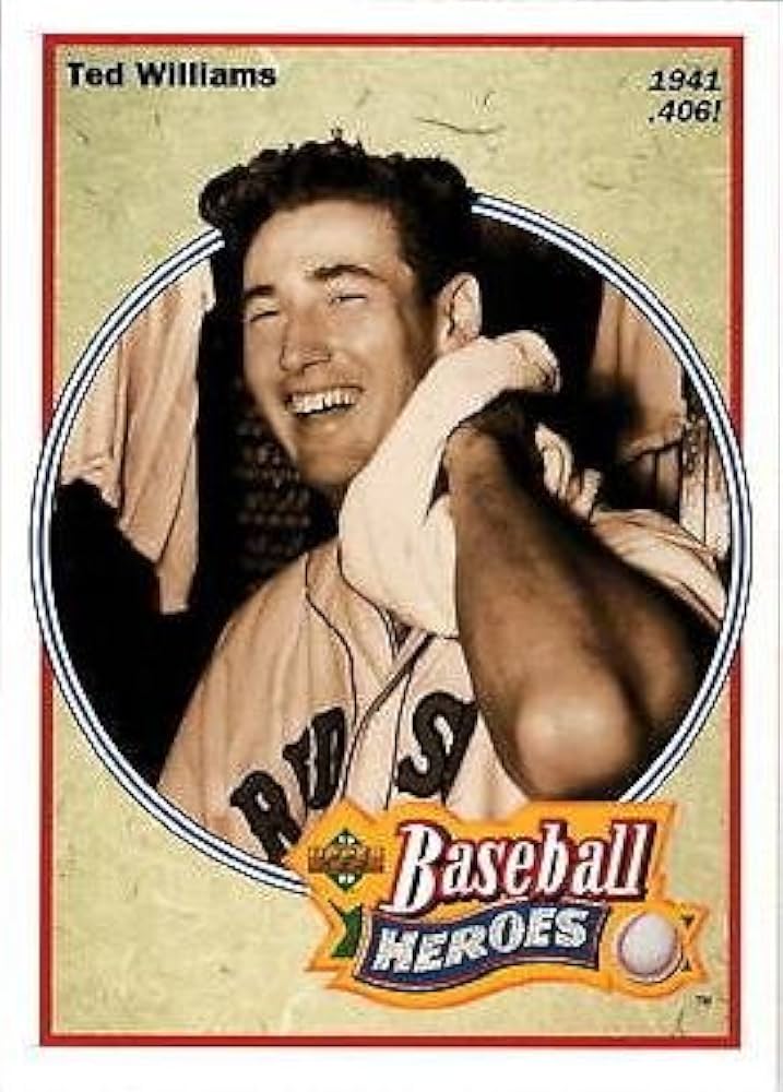 Amazon.com: 1992 Upper Deck Baseball Heroes #29 Ted Williams