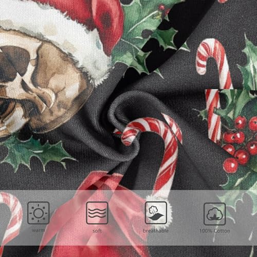 Skulls Christmas Santa Hats Toddler Boy's Underwear 2T 202c01543