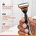 Gillette Fusion5 Power Razor Blade Refills for Men, 8 Count, with Precision Trimmer