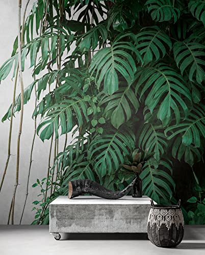 Livingwalls Jungle The Wall Non-Woven Wallpaper 3.71 m x 2.80 m Green Grey Made in Germany 382411 382411, 280 x 371 cm - Image 4