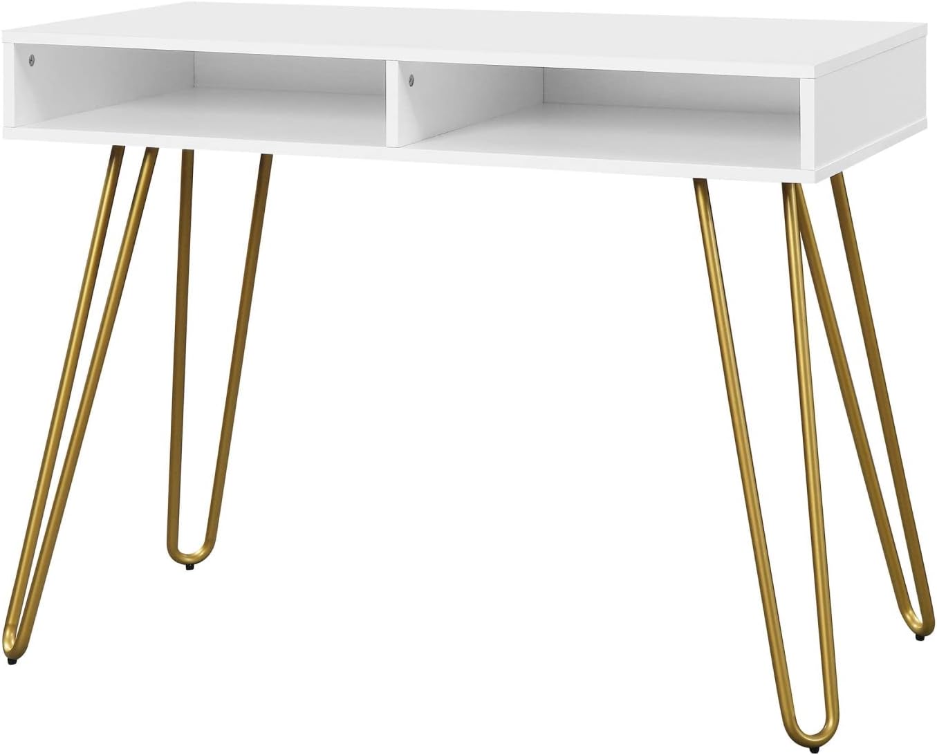 MAMUN Hairpin Writing Desk, Multiple Finishes (Color White) Everything Else