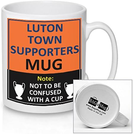 Luton Town Football Supporters Rival Team Joke Funny New and Easy Office Tea and Coffee Mug Gift